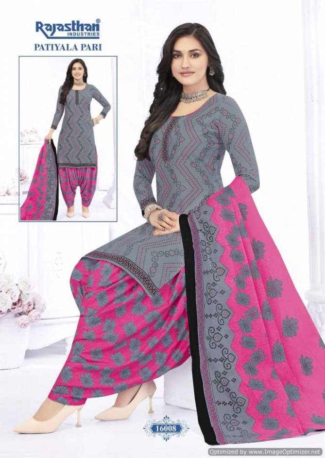 Patiyala Pari Vol 16 By Rajasthan Pure Cotton Printed Readymade Dress Wholesale Shop In Surat